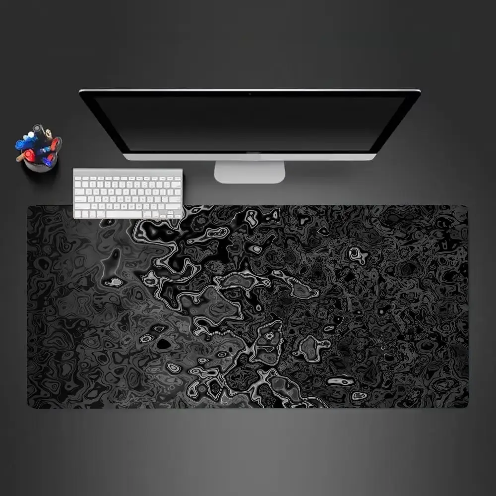 Fluid Art, Mouse Pad Large Computer Office Game Table Mats XXL Rubber Anti-slip Gaming Keyboard Mousepads Long Desk Pads