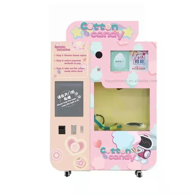 Multi-marketing Outdoor Work 30 Fancy Food and Beverage Store Full Automatic Cotton Candy Machine