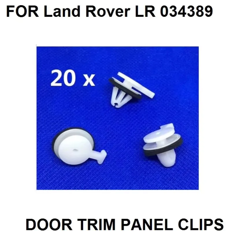 20x Windscreen Pillar Trim Clips, A Pillar Trim Clips- For Land Rover & Range Rover, oe#LR 034389