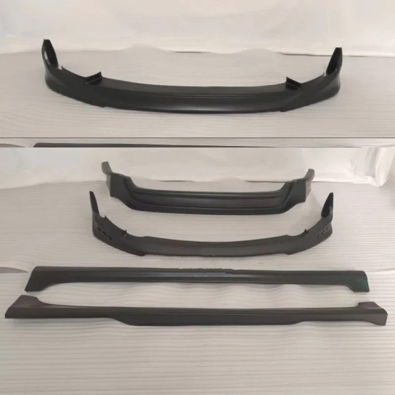 

Автомобильный неокрашенный комплект кузова для Toyota Prius 2008-2014, модифицированная передняя лопата с лампой, боковая юбка, задняя губа, автоаксессуары