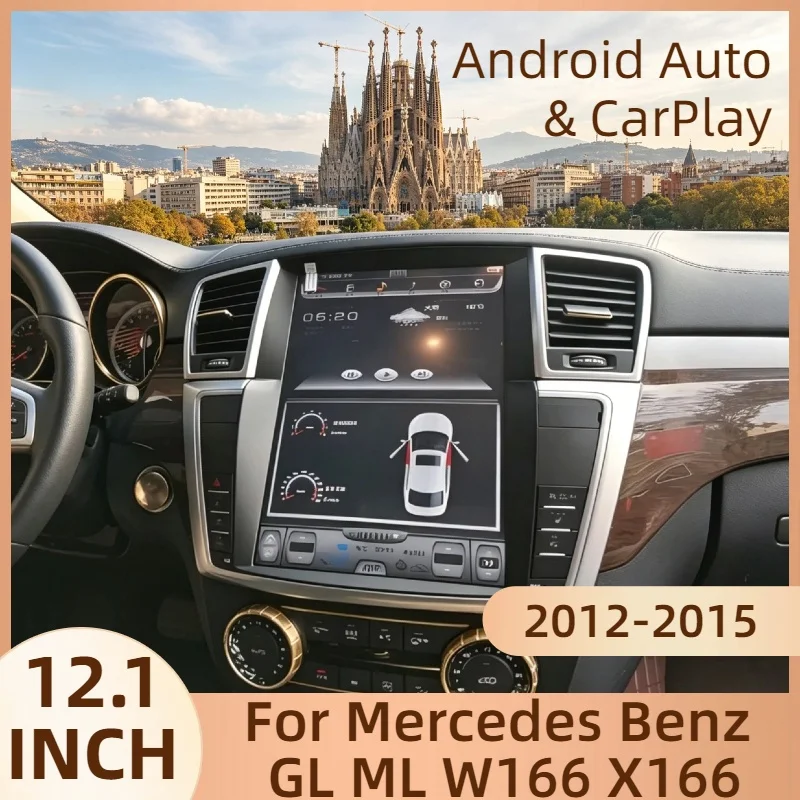 Android 13 CarPlay Auto 12.1