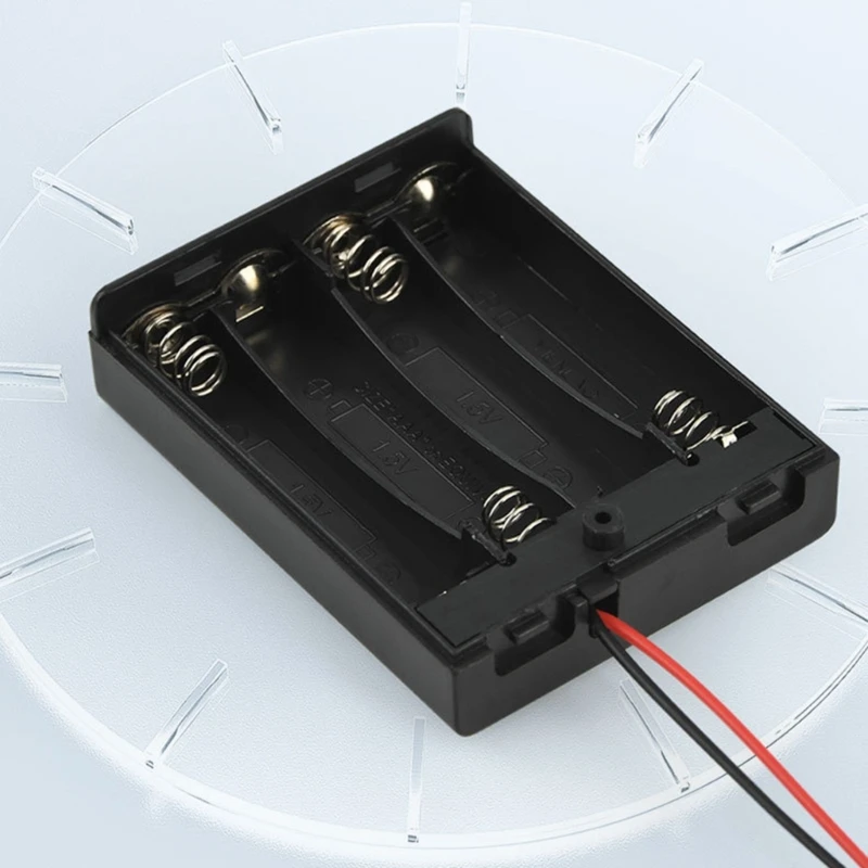 Q22A 4 Slot 3A Battery Holder 6V Corded Connection Spring Mechanism Switcher Control