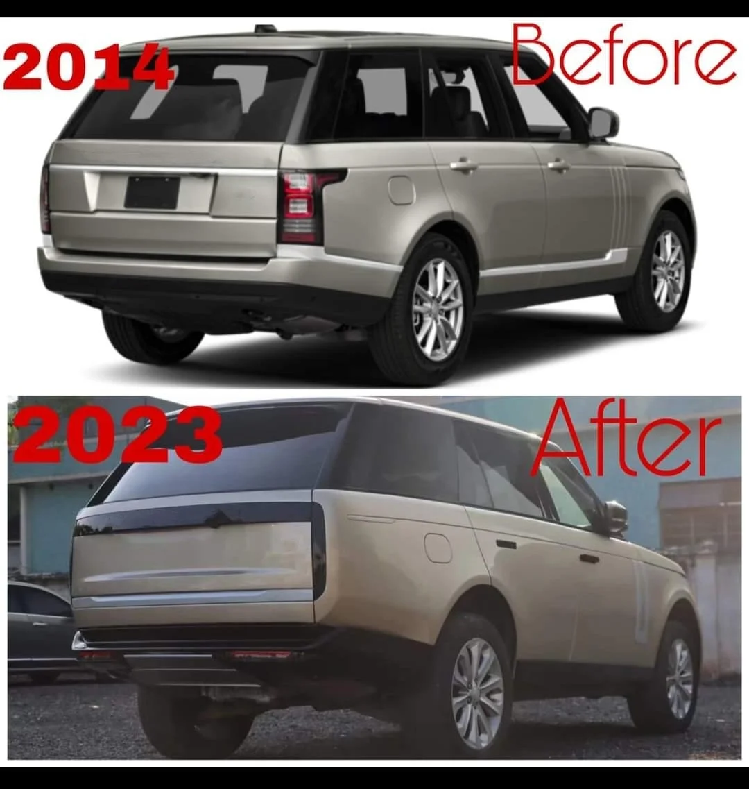 مجموعات الجسم Reli3 عالية الكفاءة الأكثر مبيعًا لسيارة لاند روفر 2018-2022 ترقية إلى 2023 طقم الجسم لسيارة رينج روفر فوغ