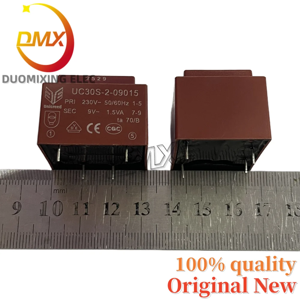 1-5PCS/LOT 100% new UC30S-2-09015 PRI 230V~50/60Hz SEC 9V~1.5VA ta70/B waterproof epoxy potting transformer
