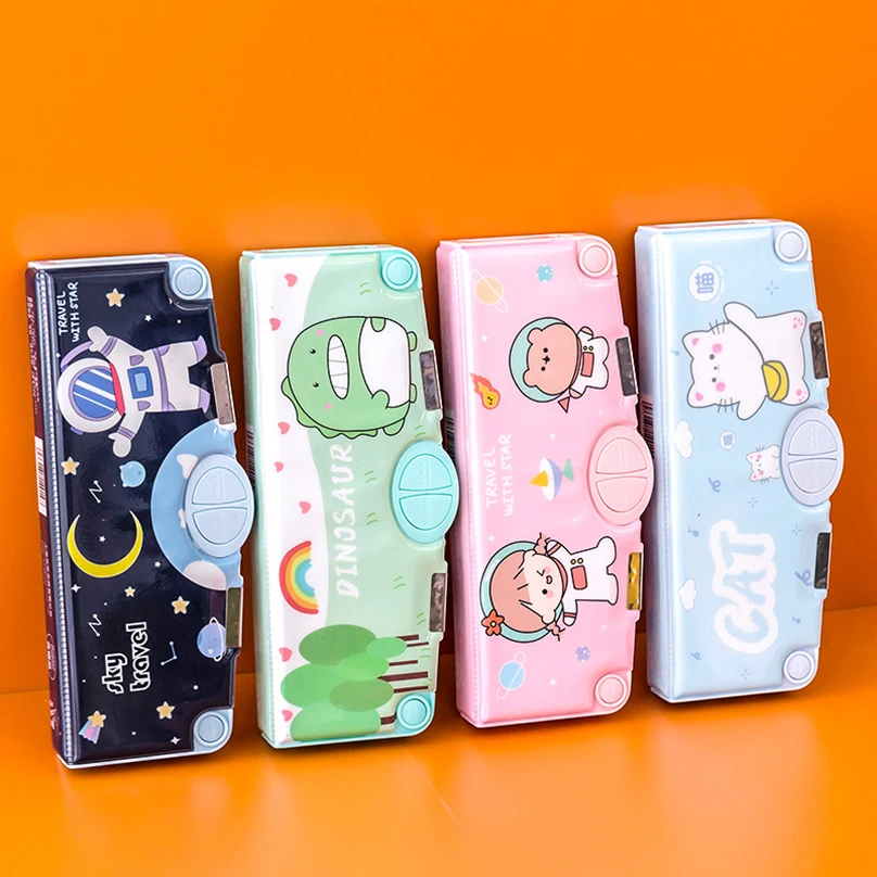 Cute Pencil Case School Supplies Unicorn Pencilcase Trousse Scolaire Pen Case Estuches Piornik Kawaii Stationery Pencil Box