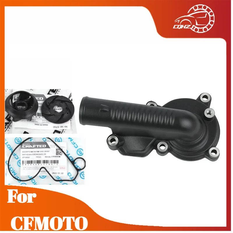 

CQHZJ Motorcycle Water Pump Cover Cover Seal Ring Water Pump Impeller Assembly 800NK 800MT For CFMOTO 800MT KTM790 MT800 Parts