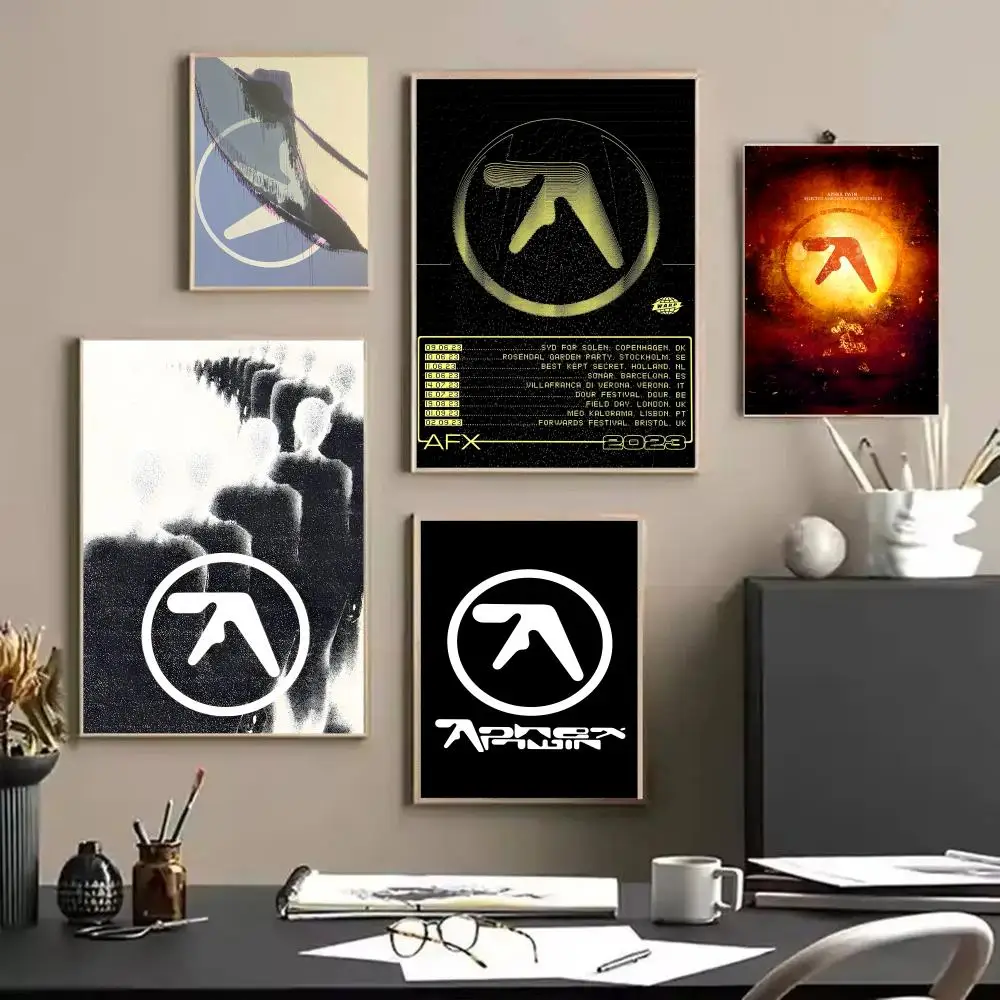 

Electronic Master A-APHEX TWINS Painting HD Canvas Waterproof Wall Art Picture For Home Office Living Room Bedroom Gift