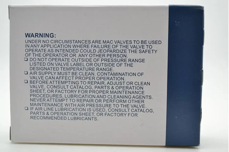 Válvula solenóide de controle de impulso eletrônico de 3 portas MAC 35A-ACA-DDBA-1BA 35A-ACA-DDFA-1BA 35A-ACA-DDAA-1BA com latão