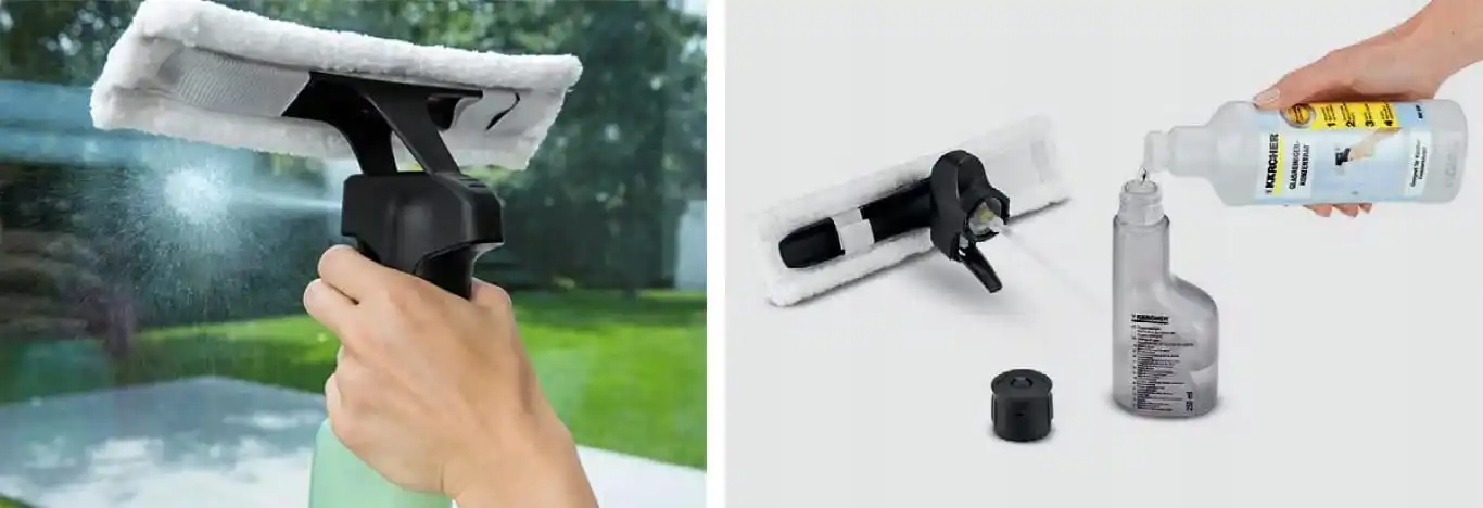 منظف سطح الزجاج كارشر ، من من من كارشر