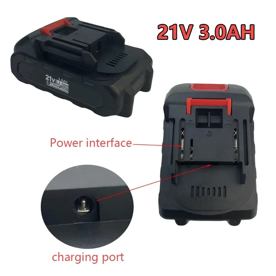 21V 9000mAh Max Lithium Battery for Makita 21V Cordless Tools High Voltage Water Gun Garden Sprayer Replacement Battery