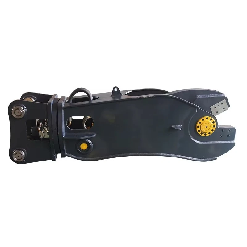 Cisaille hydraulique pour excavatrice, cisaille pour rail de piste, cisaille pour métal, cisaille de démolition, cisaille pour ferraille