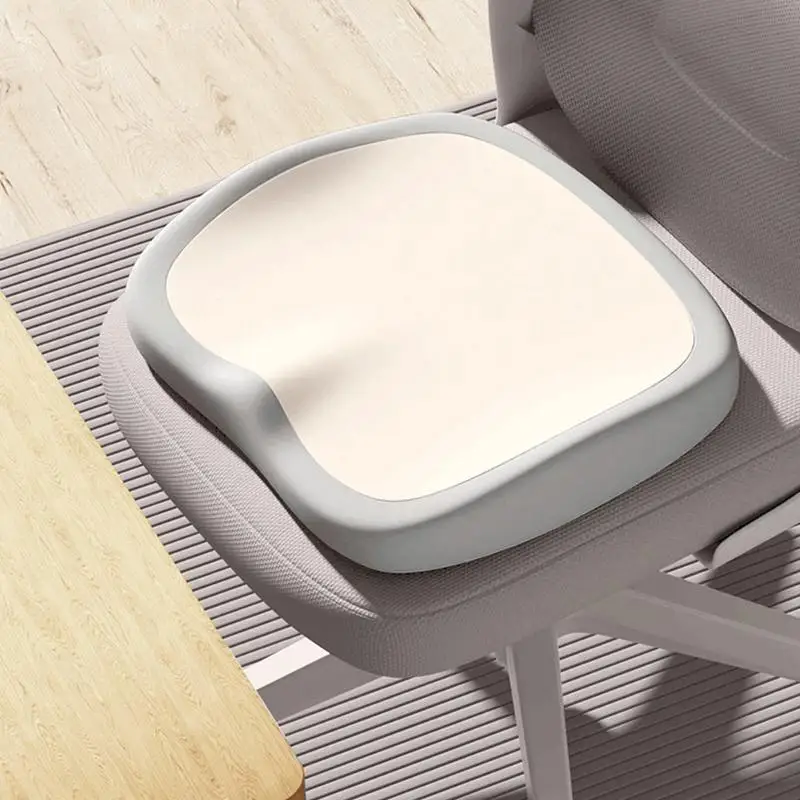 Ergonomic Memory Foam Chair Cushion Adjustable Hip Waist Support Portable Comfort Pad For Office Home Car Sitting Use