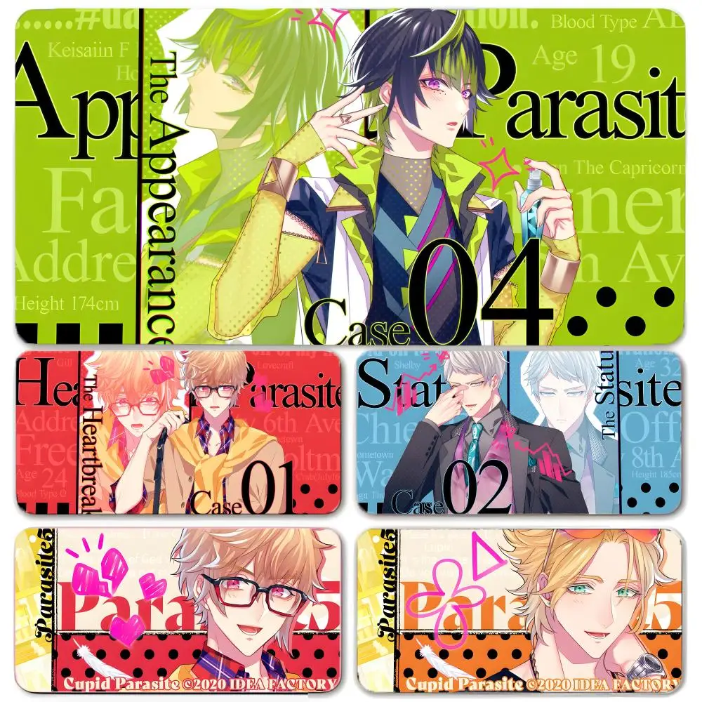 Visual Novel Game Cupid Parasite Mouse Pad Large Gaming Mousepad with Thick Stitched Edge Non-Slip Desk Mat