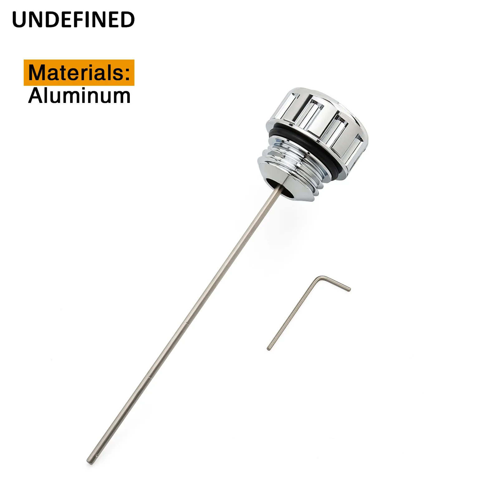 Aluminum Oil Dipstick Temp Gauge For Harley Touring Road King Road Street Glide Freewheeler FLHR FLHX FLTRX FLRT 2017-2025