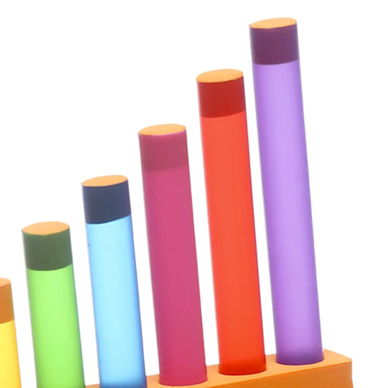 4x Homemade Pan Flute Small Inventions Musical Instrument Panpipe Toy for