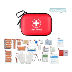 1/24PCS Household Outdoor Travel Camping Equipment Medicine Survival Medical First Aid Storage Bag Small EVA Bag Waterproof Case