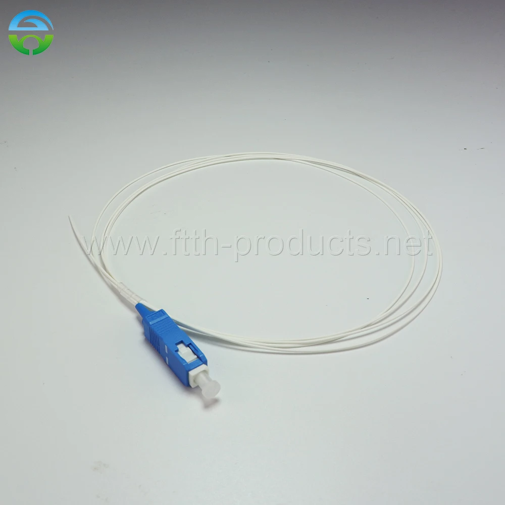 10 Pcs Pigtail Sc/Upc Sm Simplex G652D Pvc 0.9Mm