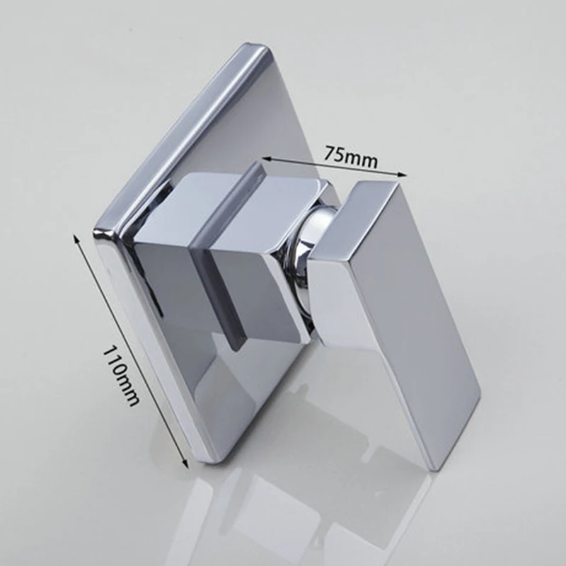 

In Mounted Wall Of Bathroom Faucet And Shower Mixer Powered Function Single Brass Valve Chrome Valve