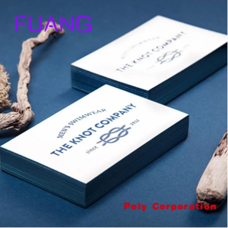 Custom  Manufacture cheap luxury embossed business cards with logo paper cards printing service