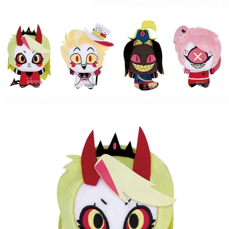 In Stock Hazbin Hotel  Series Anime Plush Doll Pendant Soft Toy Filled Animal Collectible Doll  Fans Gifts  Pendant Toys