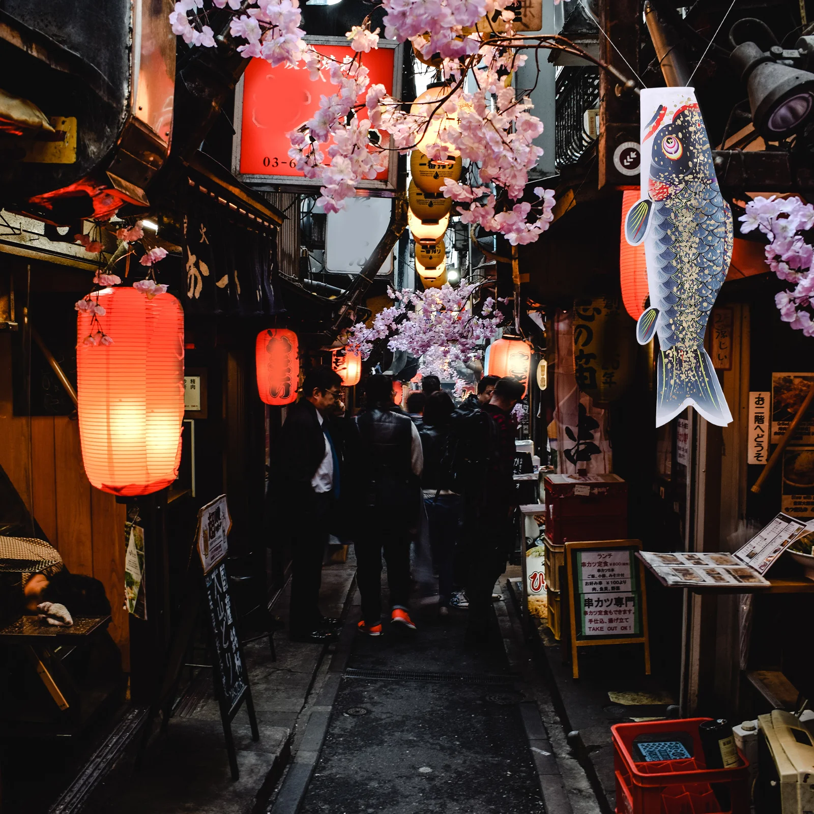 

Japanese Carp Windsock Hanging Fish Shape Outdoor Wind Socks Garden Patio Festival Decor Japanese Carp Windsock