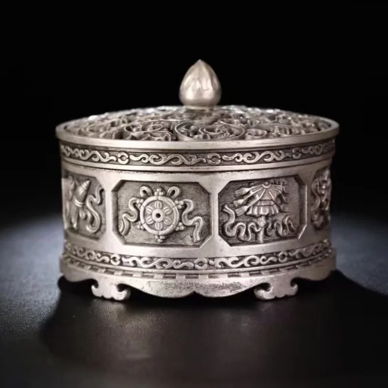 Antique Incense Burner Collection Home Indoor Incense Burner Lucky Ornament Statue of the Eight Treasures