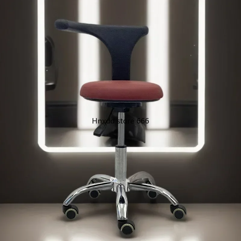 Beautician Stool Chair Makeup Furniture Dressing Table Master Wheels Hocker Bar Beauty Hairdresser Sillones Peluqueria Wheel Spa