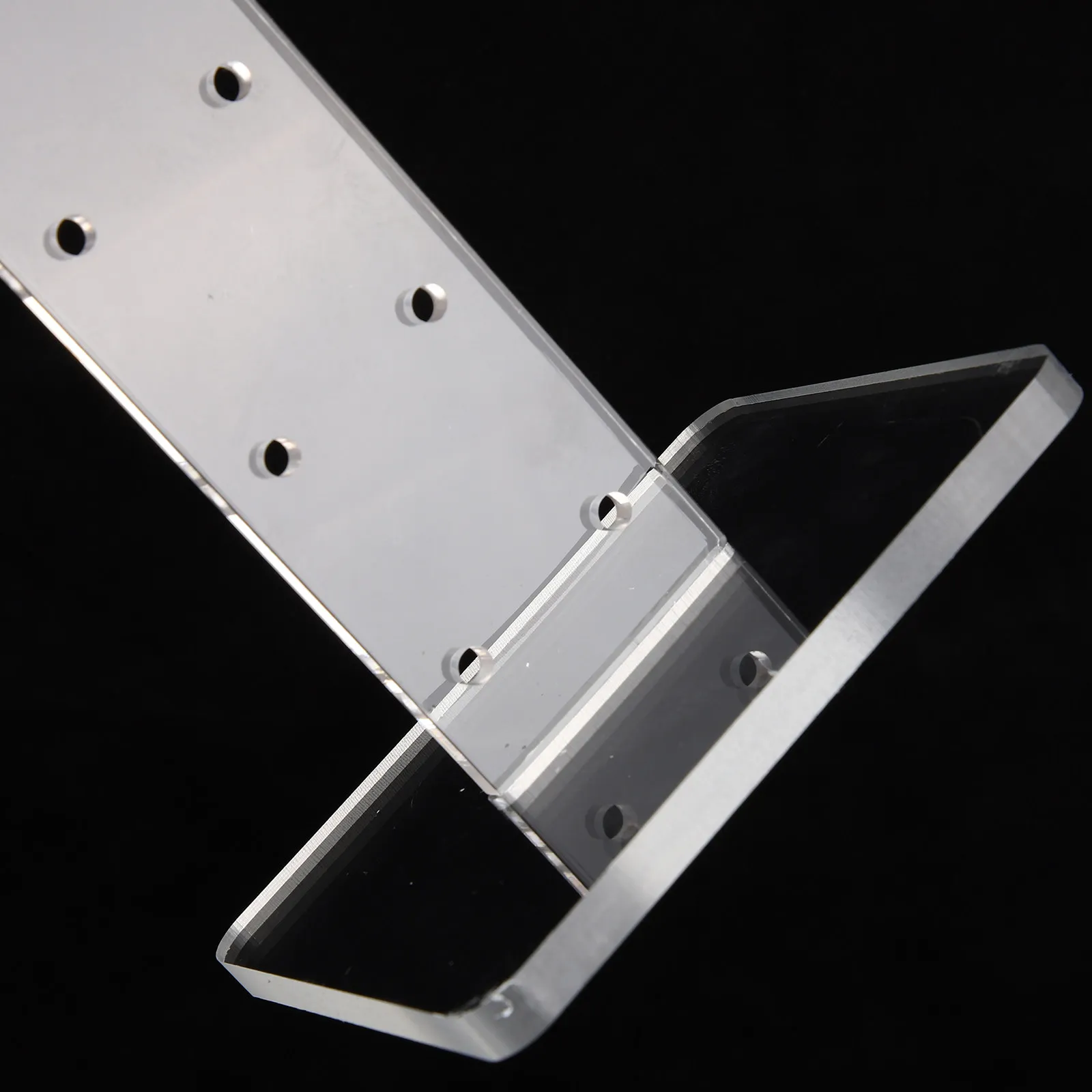 

1Pair Acrylic Grow Light Stand Heavy Duty Vertical Lamp Rack for Indoor Greenhouse Plants Light Fixture Support Growing Lamp