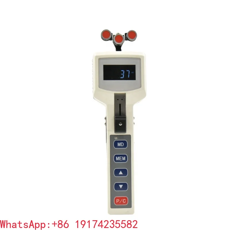Tension Meter For Low Tension Limited Access Fibers Yarns And Fine Wires With Backlight