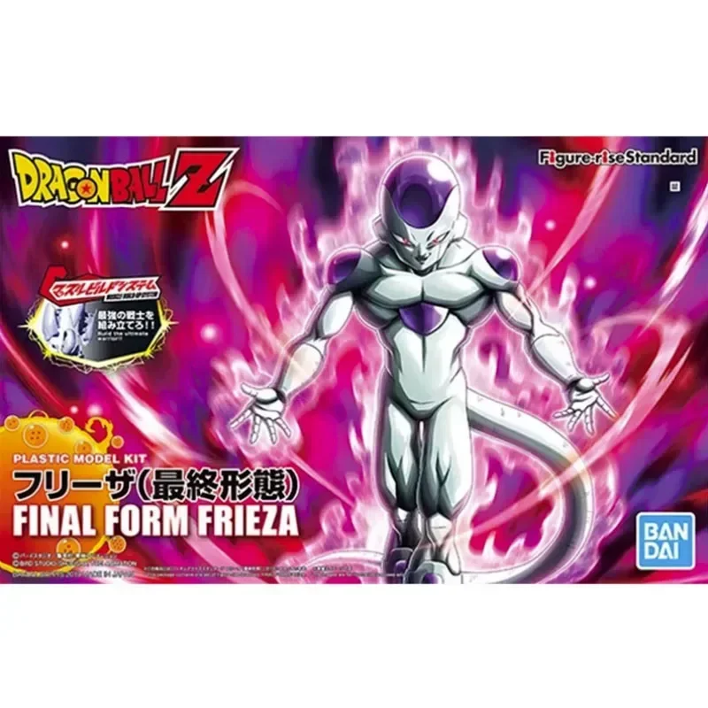 Bandai-Dragon Ball Model Kit, Figure-Rise Standard, Final Form, Frieza Anime, Figurines d'action, Jouets d'assemblage, Cadeaux, Original, En stock