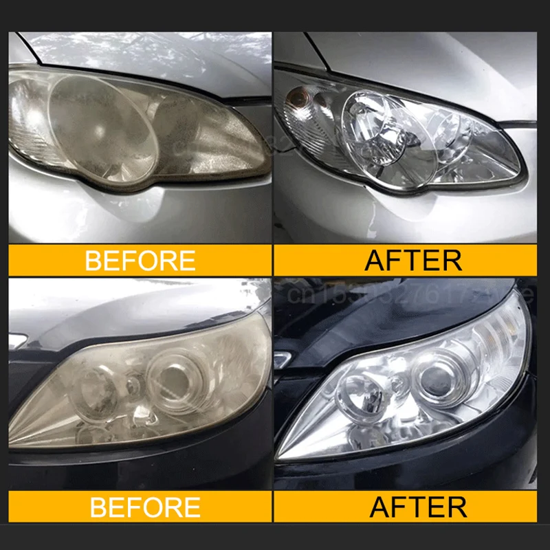 Car Headlight Restoration Polishing Kits Headlamp Repair Kits Car Light Polisher Cleaning Paste Cars Paint Refurbish Agent