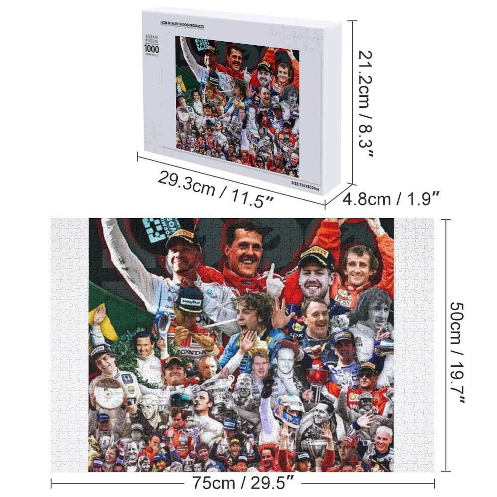 คอลลาจ 1000th -จิ๊กซอว์ของเล่นสำหรับเด็ก ของขวัญคริสต์มาส จิ๊กซอว์สำหรับเด็ก