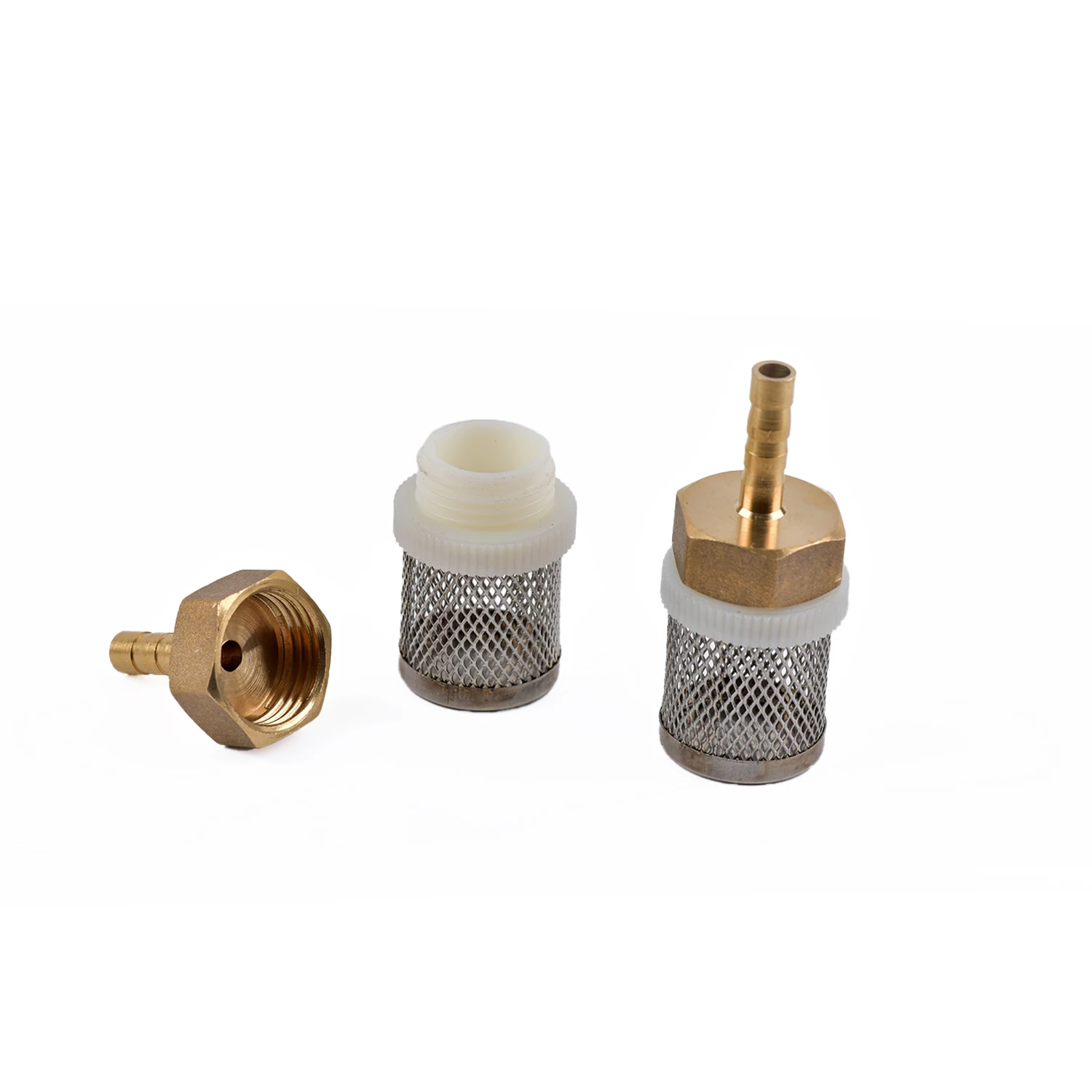 Pipe Fittings Brass Barb Pneumatic Pagoda Connector 6 8 10 12 14 16 19 MM Fuel Air Gas Water Oil Hose Female Thread 1/2 Tube