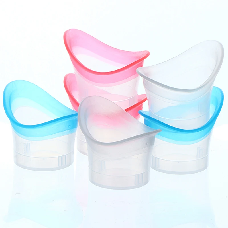 New·2Pcs Silicone Eyewash Cups Resuable Soft Eye Bath Cup Eye Wash Cup· image 6