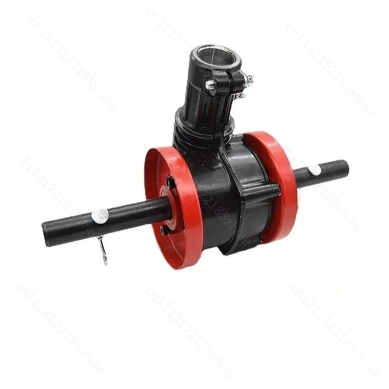 Garden Cultivator & Brush Cutter Spare Parts 2025 Updated Grass Wheel Head Mini Rotary Tiller Working Head For Lawn Maintenance