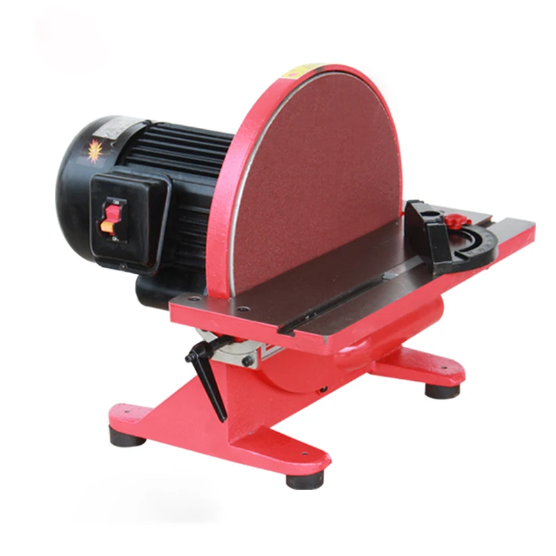 Multifunctional Desktop Belt Sander Portable Sd12 Household Grinder Adjustable Bevel Angle Suitable For Wood & Plastic Polishing