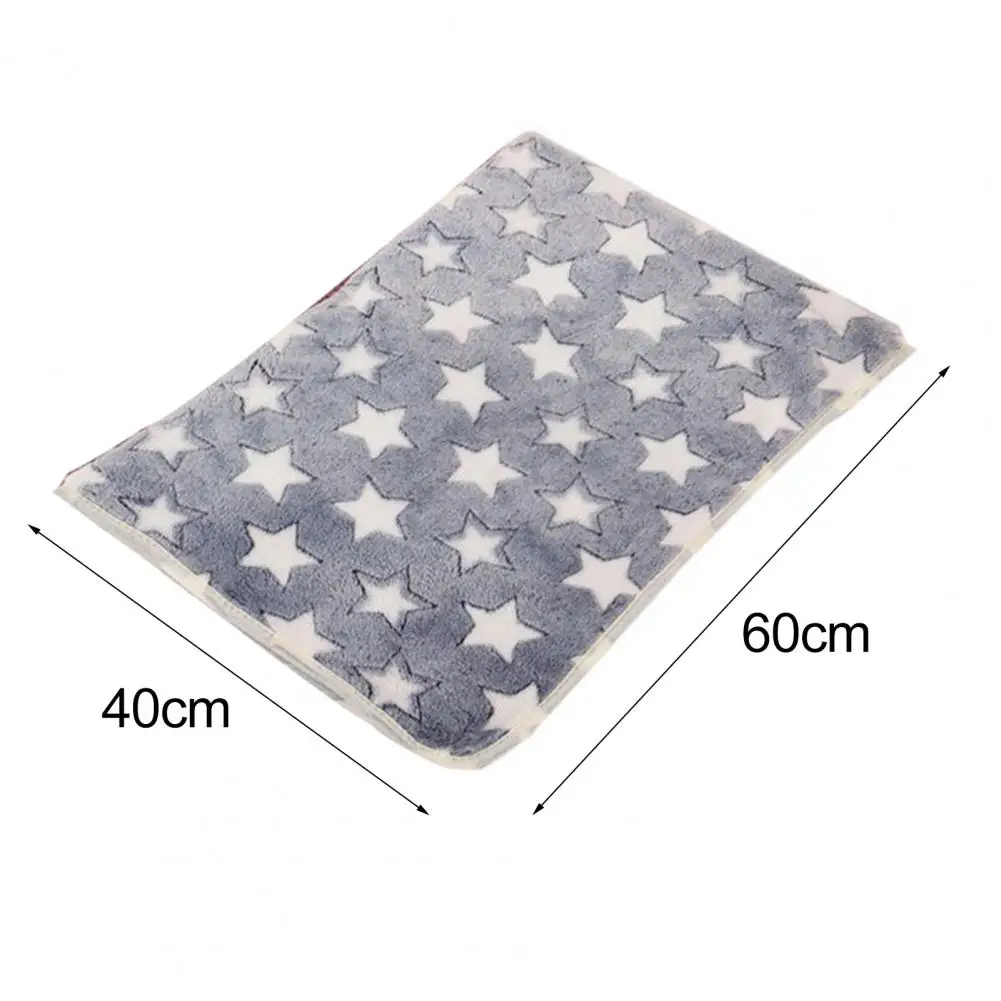 Fashionable  Soft Blanket Winter Warm Plush Pet Throw Blankets Washable Coral Fleece Pet Throw Blankets for Kittens