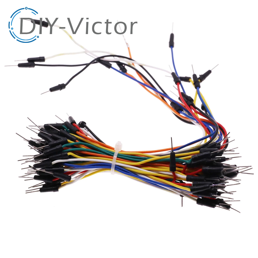 65pcs,New Solderless Flexible Breadboard Jumper Cable Wires for Arduino for breadboard