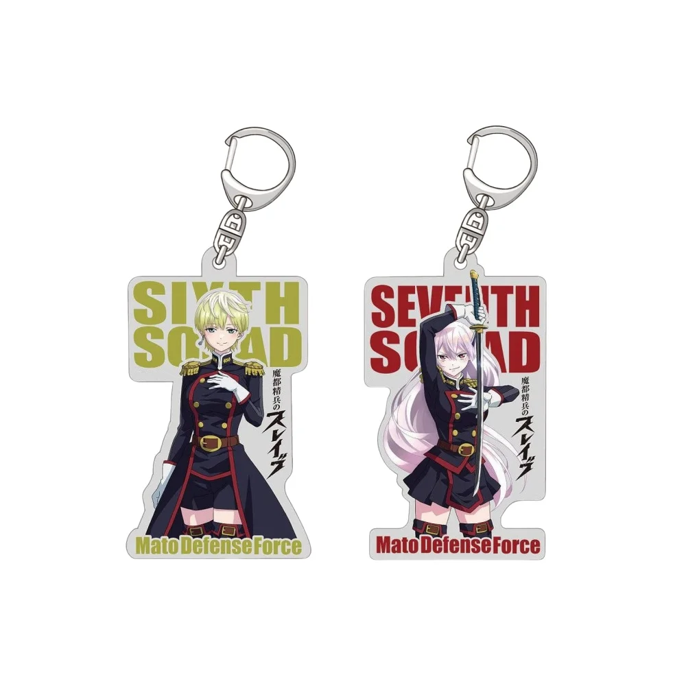 Loen Anime Peripheral Store Chained Soldier Kyouka Uzen Tenka Izumo HD Characters AcrylicKeychain Pendant Ornamen Gifts About6cm