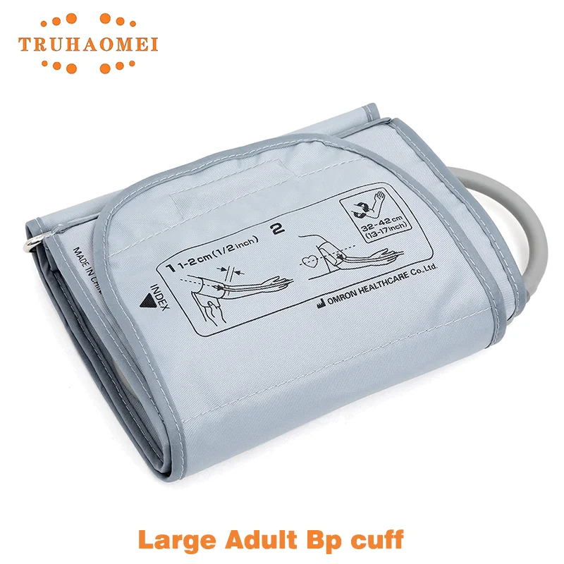 Adult or Large Adult Size BP Meter Cuff 22-32CM or 32-42CM Digital Arm Blood Pressure Monitor Cuff Single Tube for NIBP Device