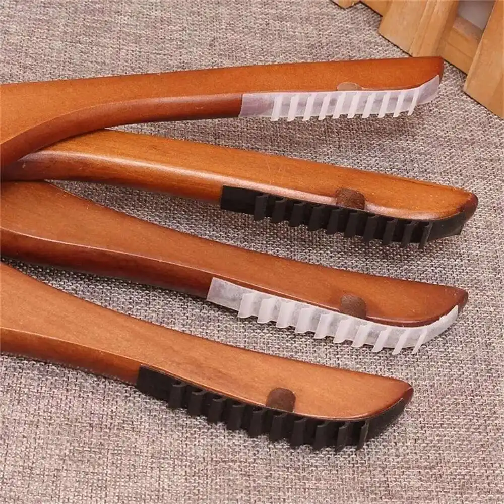 Samoprzylepny antypoślizgowy uchwyt w kształcie skaly, gumowane paski Kant-slip do wieszaków na płaszcze Antypoślizgowy uchwyt na ramię Podkładka silikonowa