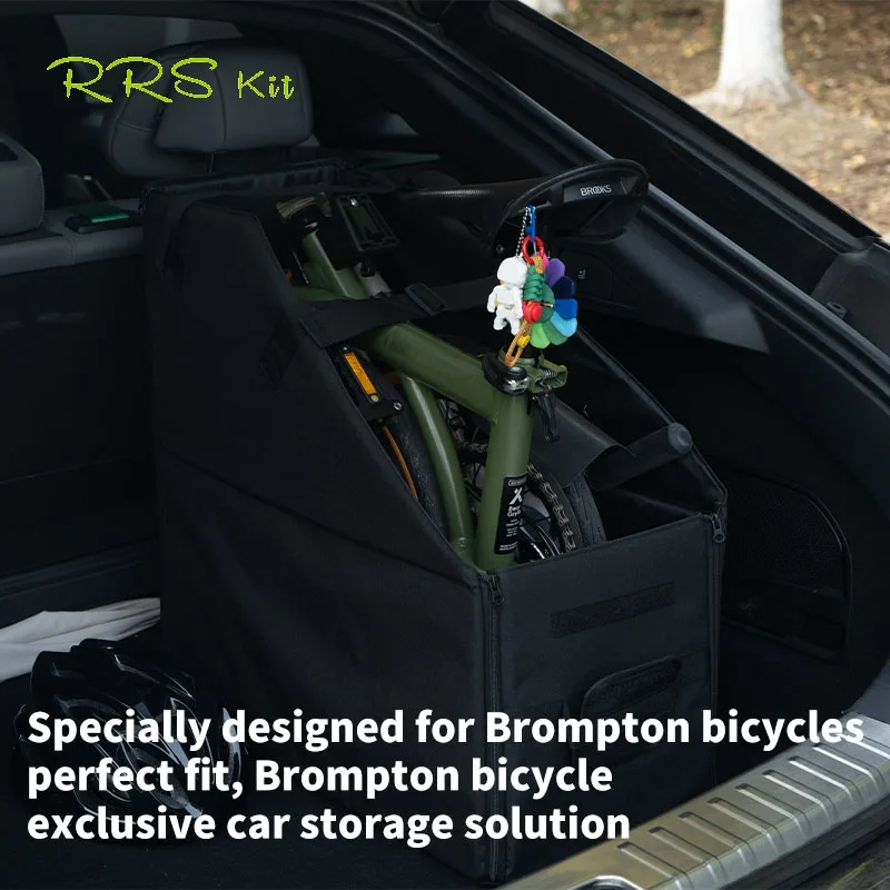 Folding Bicycle Storage Box for Brompton Car Trunk Storage Box Waterproof Car folding storage box