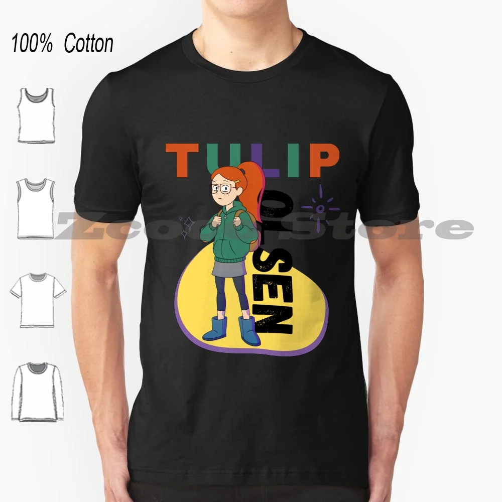 Infinity Train : Tulip Olsen T-Shirt 100% Cotton Men Women Personalized Pattern Tulip Tulip Olsen Infinity Train Judy Infinite