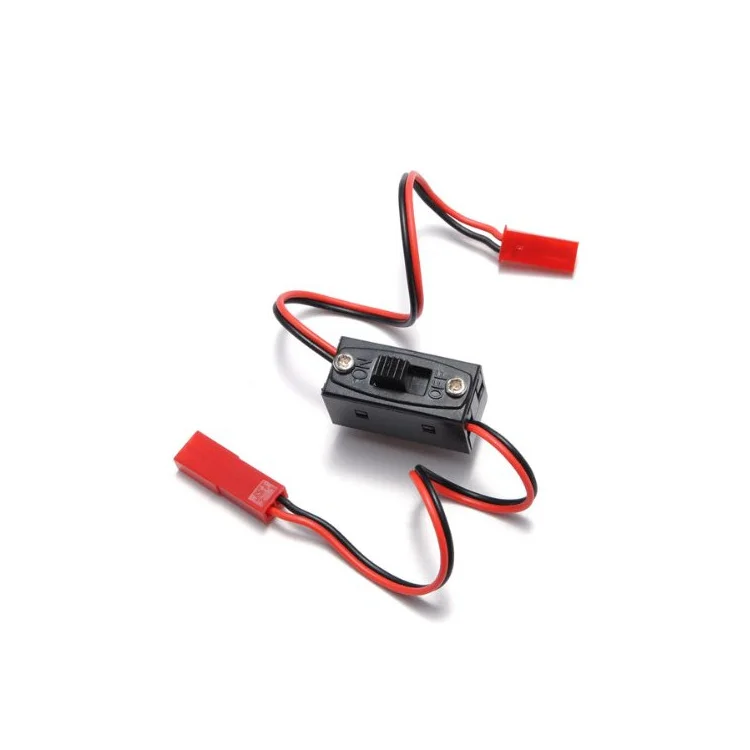 

50PCS JR Futaba JST Connector Power Switch For RC Airplane Parts On/Off Control Receiver With JR Lead Connectors Made Of Plastic