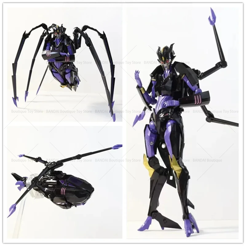 

[NEW IN STOCK ] APC Toys Transformation TFP Arachnid Night Countess's Dark Forest Three Forms Spider Helicopter Action Figure