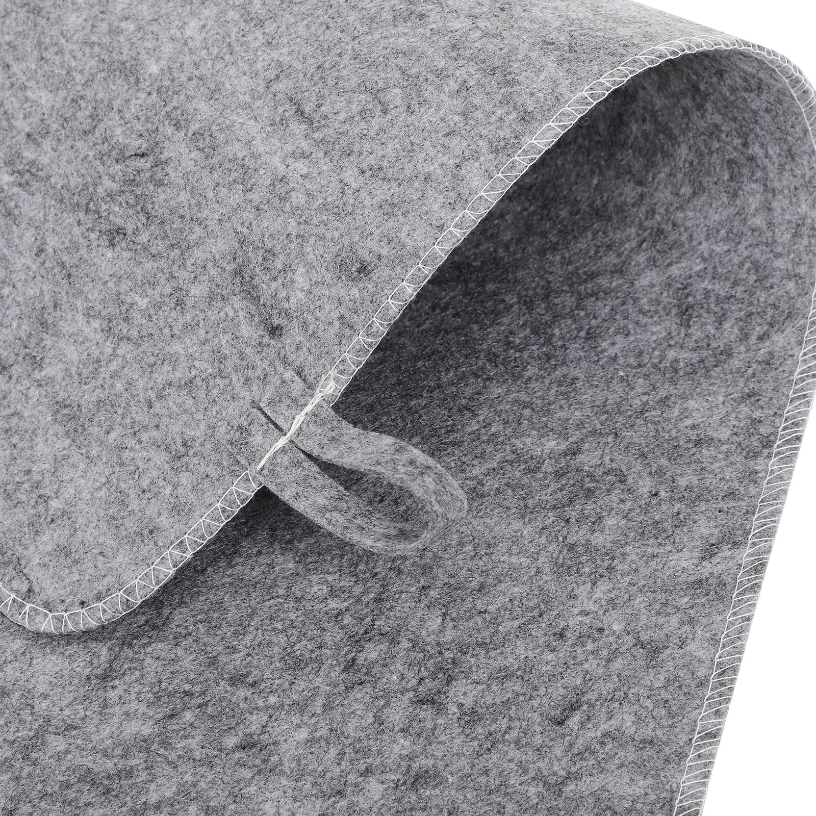 Coussin de siège pour banc de Sauna, 2 pièces, coussin en feutre doux avec Design respirant, dossier de Sauna, accessoires de salle de vapeur pour la maison