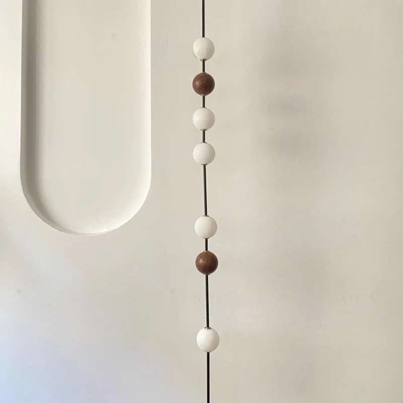 

Средневековые Древние Торшеры Ретро Кремовый Массив Дерева Чайная Комната Украшения Дизайнерский Вертикальный Фон Гостиной Настенный Потолочный Светильник