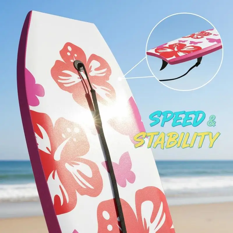 Bild 7: Leichtes Bodyboard Surfen mit Leash EPS-Kern-Boarding IXPE-L