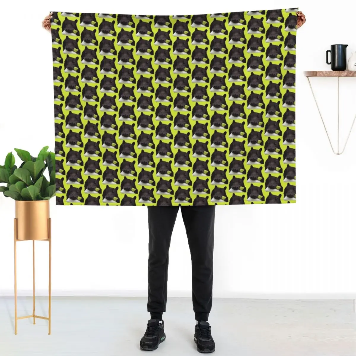 Batzilla- Margo's Pear Face Throw Blanket christmas gifts Plaid on the sofa Thermal Moving Stuffeds Blankets For Baby Blankets
