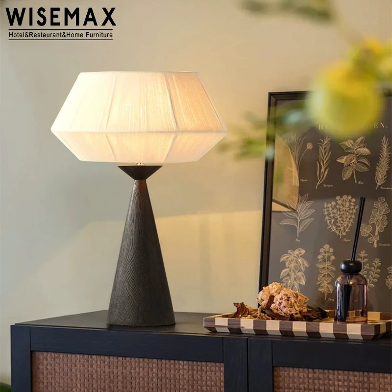 

WISEMAX FURNITURE Home Decor French Retro Design Table Lamp LED Light for Home Living Sofas Corner Hotel Bedroom Reading Lamp